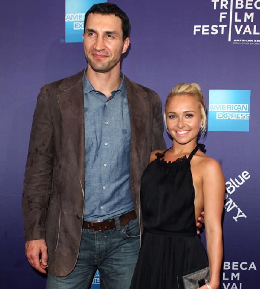 Pärchen Nummer 2: Wladimir Klitschko feierte gemeinsam mit seiner Hayden Panettiere den Film