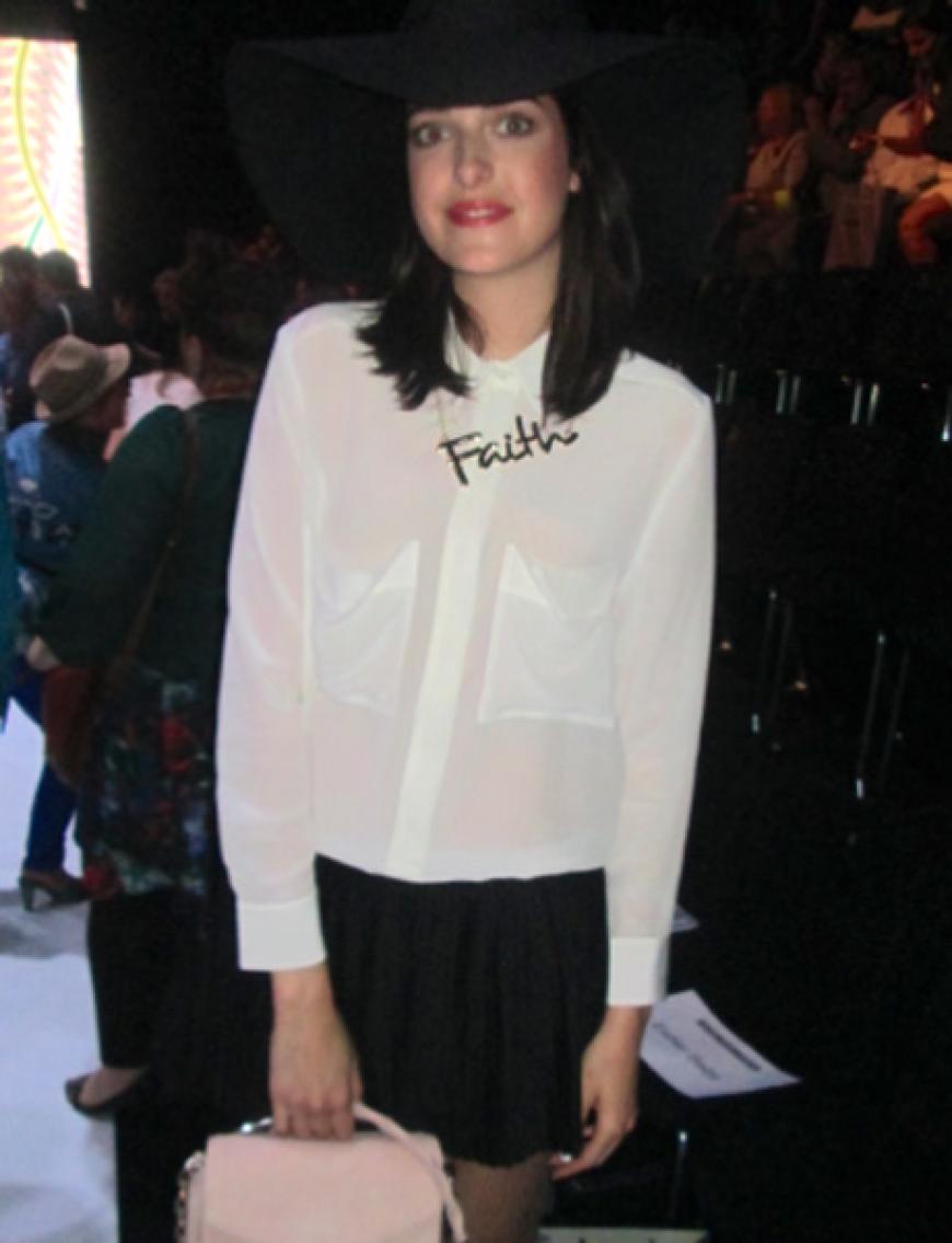 ...´ und´ Marie Nasemann (ganz in H&M)