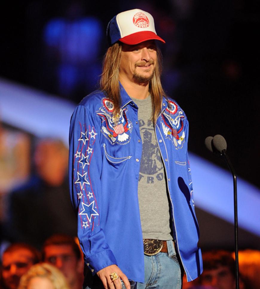 Kid Rock weiß wie er alle unterhält