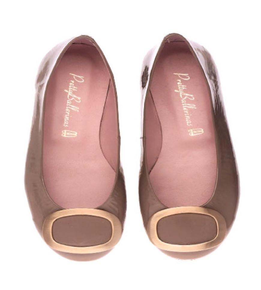 Flache Lack´schuhe von Pretty Ballerinas, ca. 170 Euro