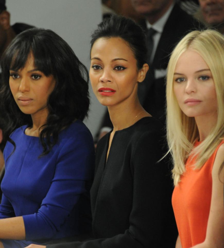 Kerry Washington, Zoe Saldana, Kate Bosworth zu Gast bei Calvin Klein