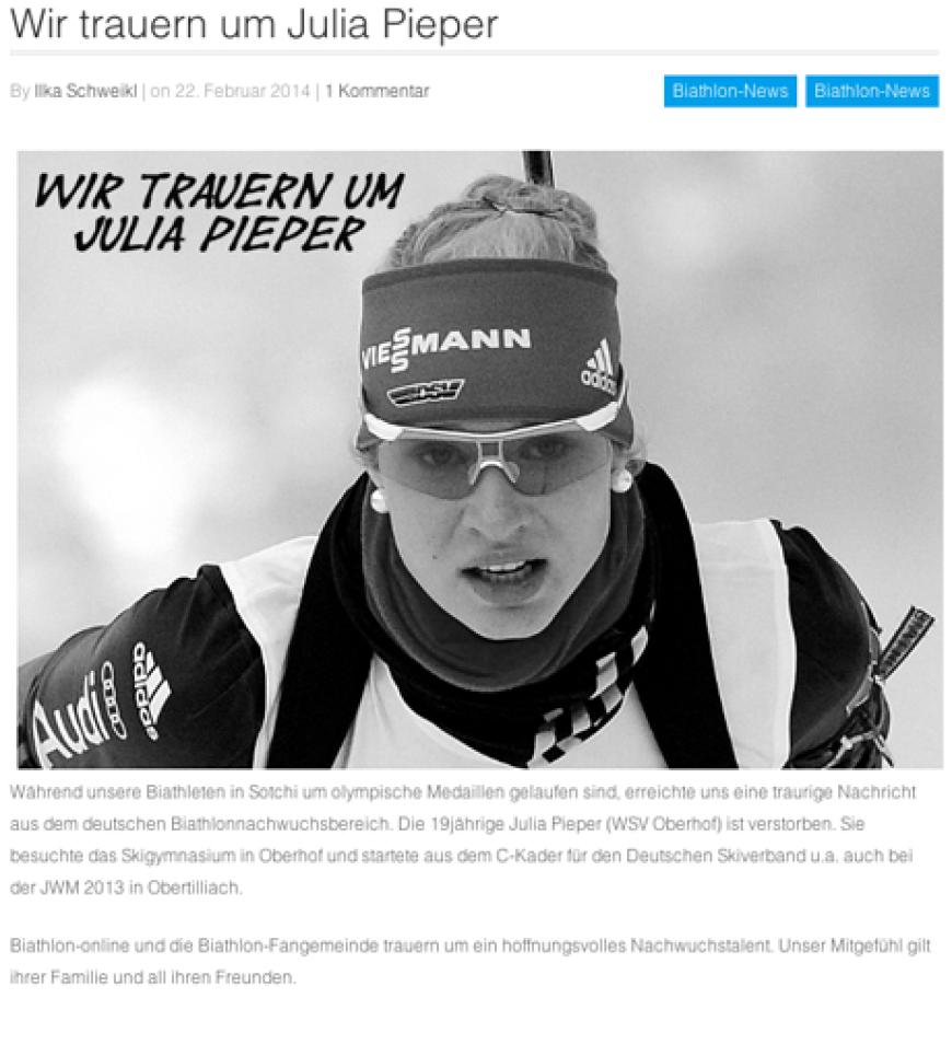Diese Meldung veröffentlichte
