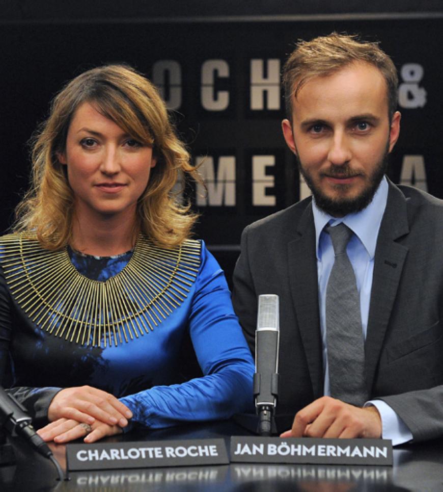 Charlotte Roche und Jan Böhmermann moderieren