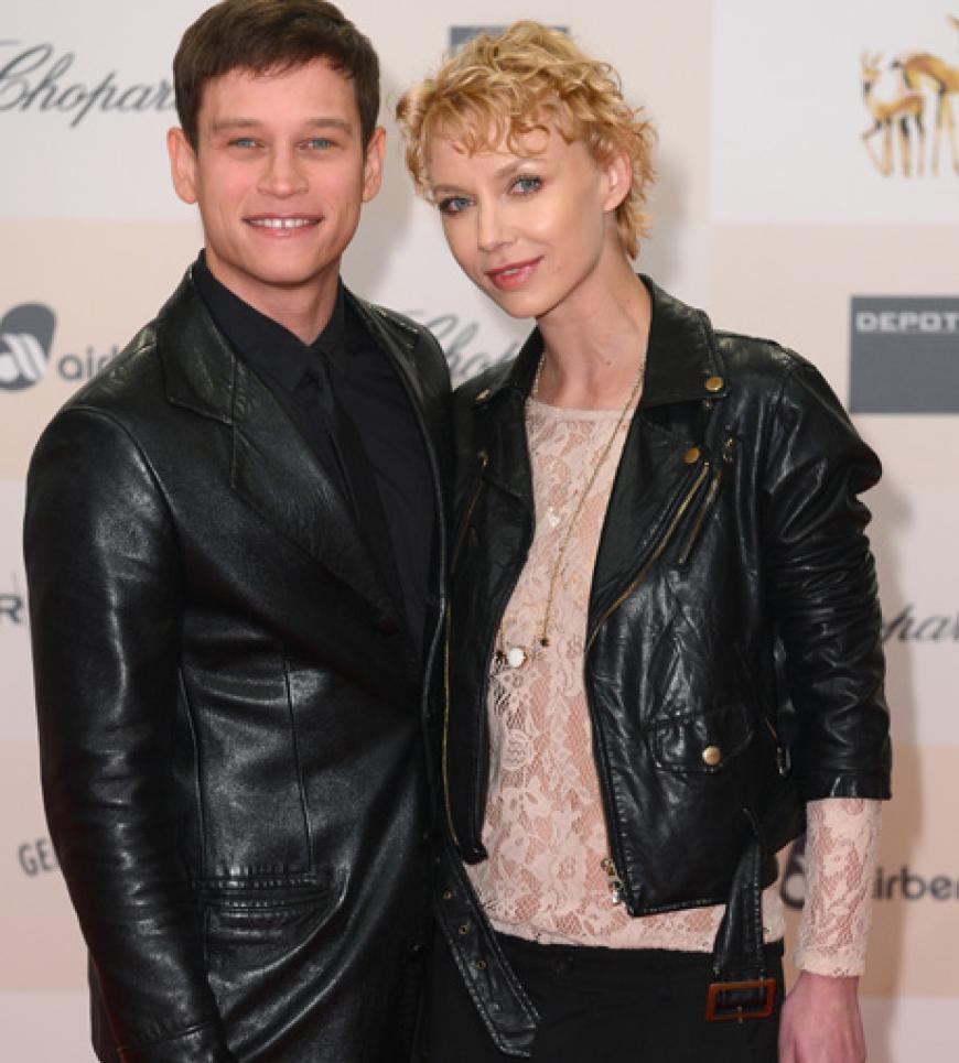 Schauspieler Vinzenz Kiefer und Freundin Masha Tokareva