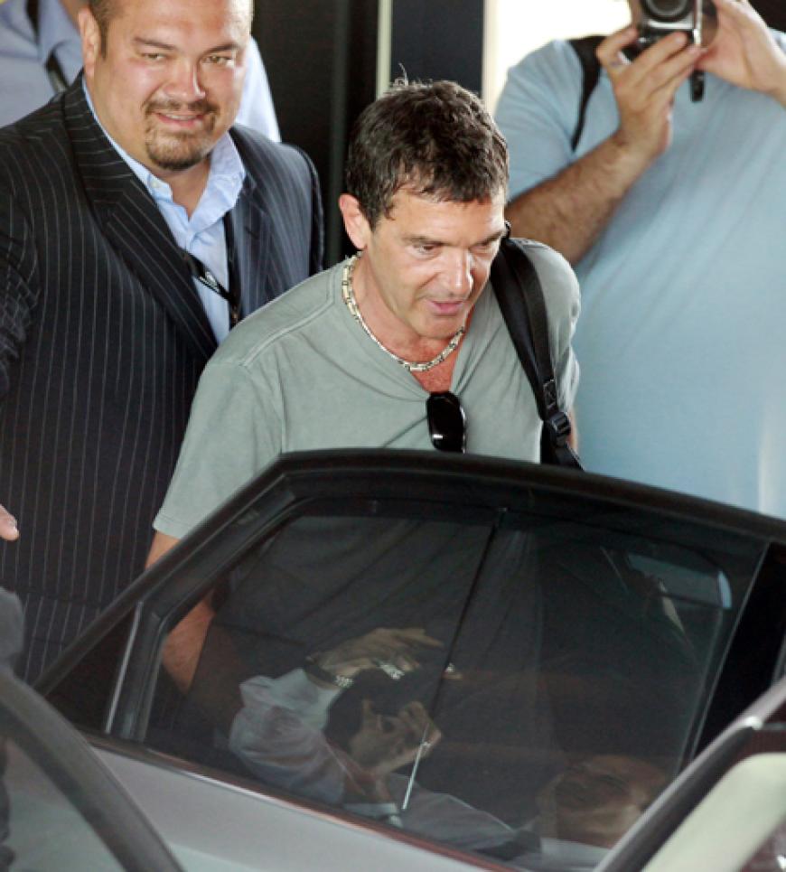 Antonio Banderas ist ebenfalls schon an der Côte d'Azur