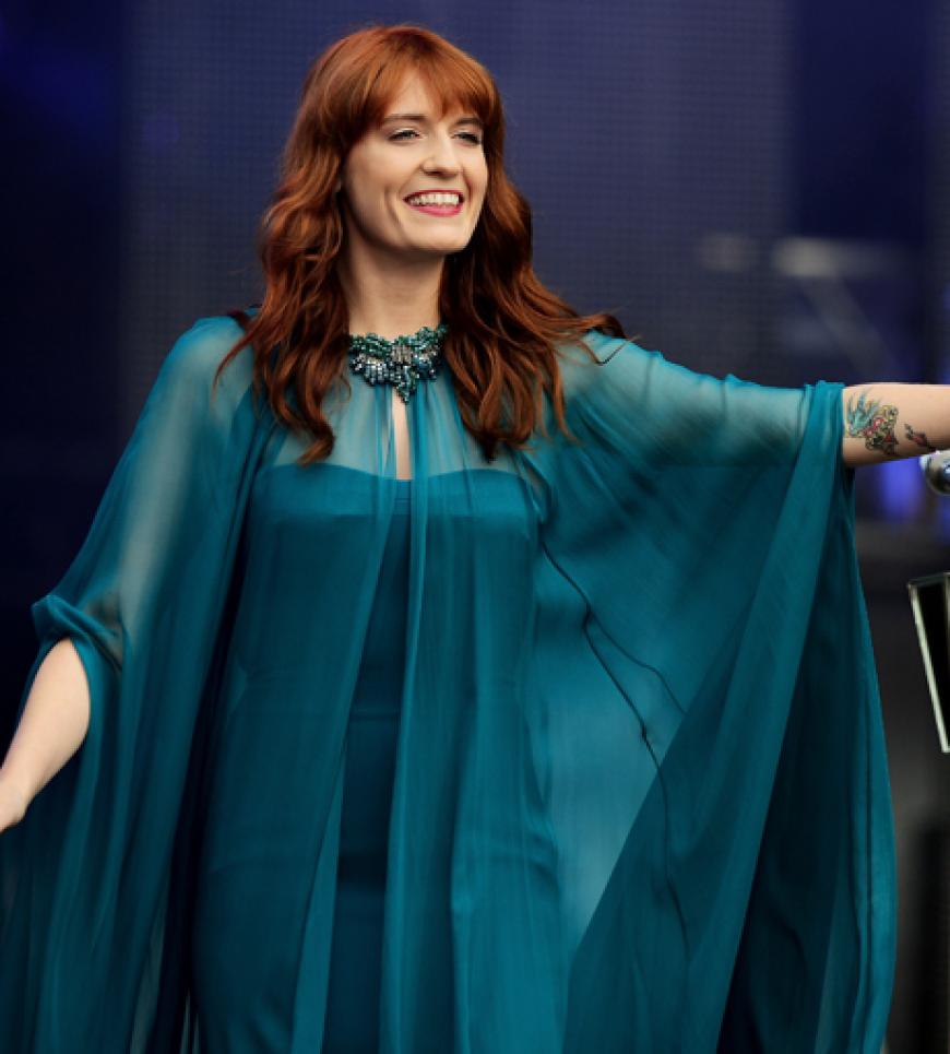 Popsängerin Florence Welch liebt ihr Markenzeichen