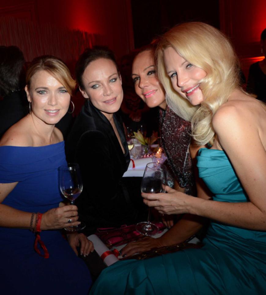 Tina Ruland, Sonja Kirchberger, Natascha Ochsenknecht und Sonja Kiefer (v.l.)