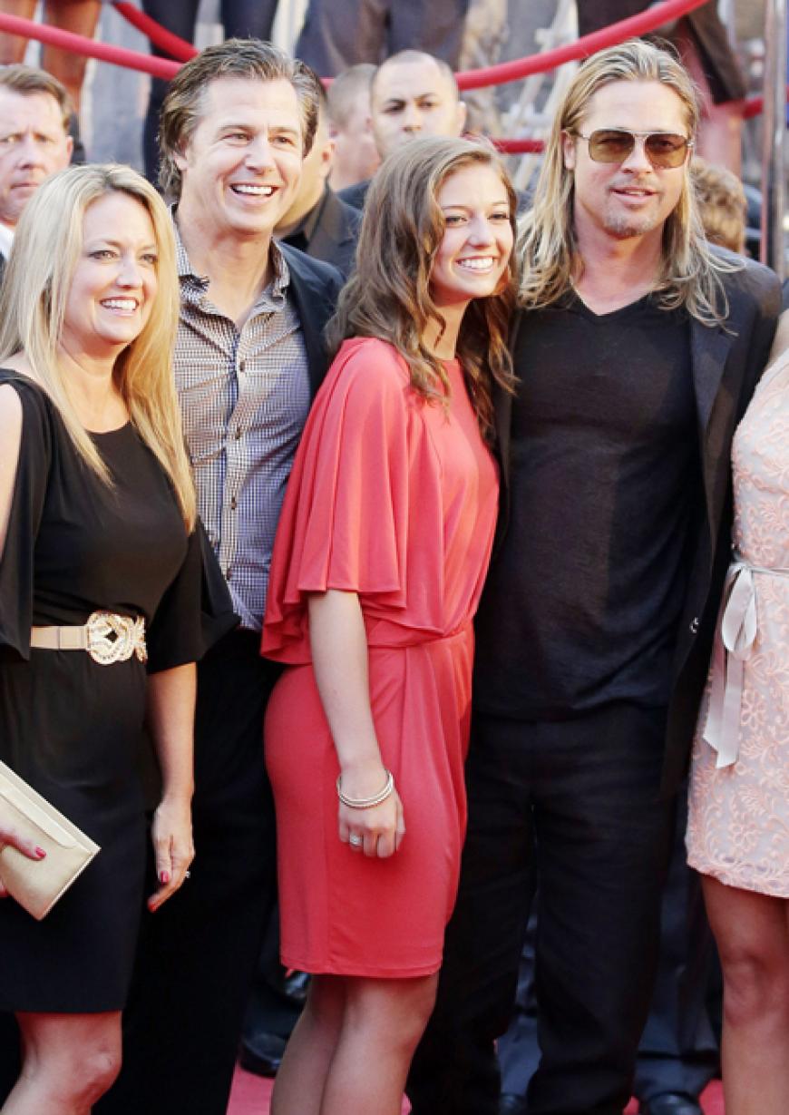 Brad Pitt brachte zu seiner