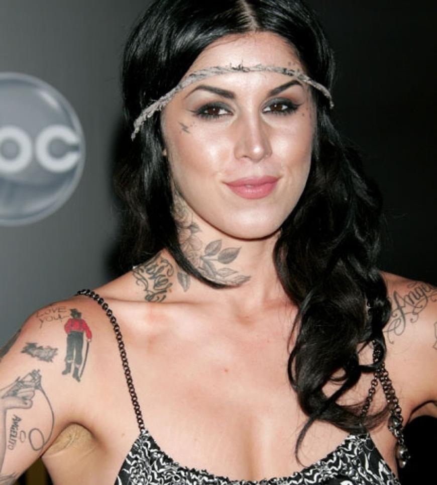 Tattoo-Künstlerin Kat von D.