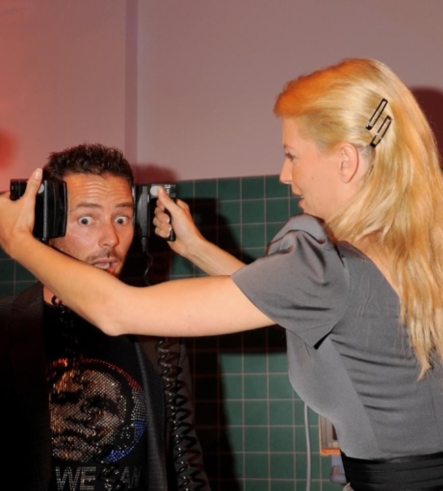 Giulia Siegel und John Friedmann