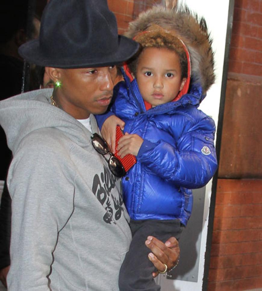 Pharrell Williams ist derzeit der angesagteste Musiker auf dem Planeten. Ob sein Sohn Rocket Man das auch so sieht? Oder ob er ihn auf ewig für diese Namensgebung hassen wird?