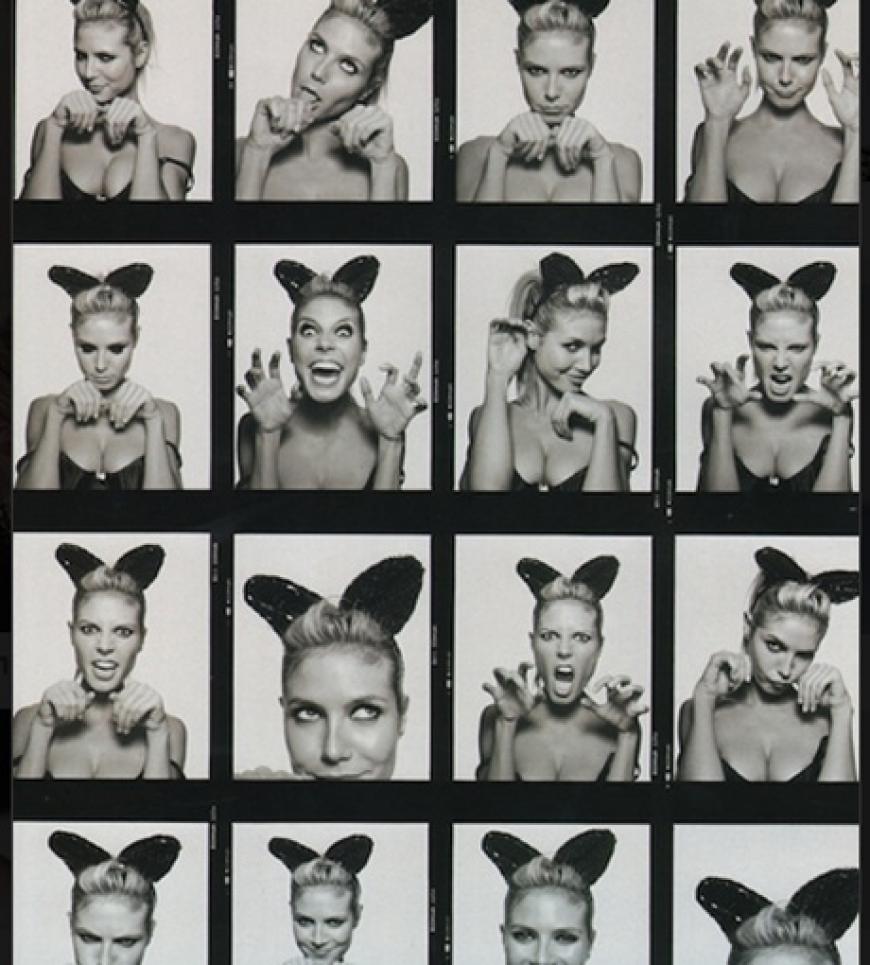 Miauuuu! Heidi Klum als süßes Kätzchen. Das Model postete Aufnahmen aus einem alten Shooting und zeigt ihre wilde Seite