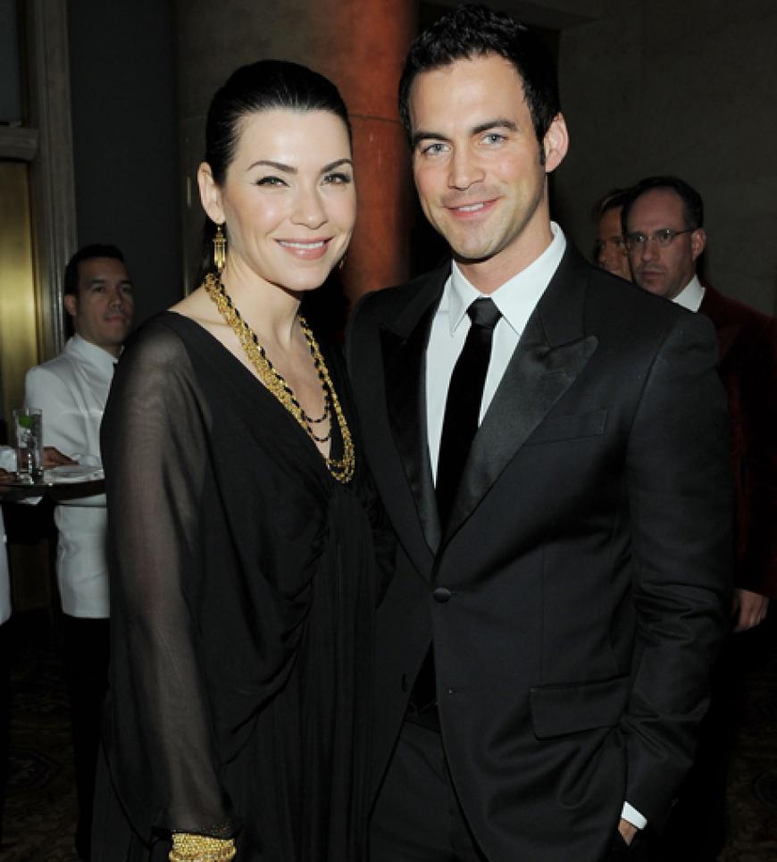 Setzten sich für den guten Zweck ein: Hollywood-Star Julianna Margulies und Keith Lieberthal