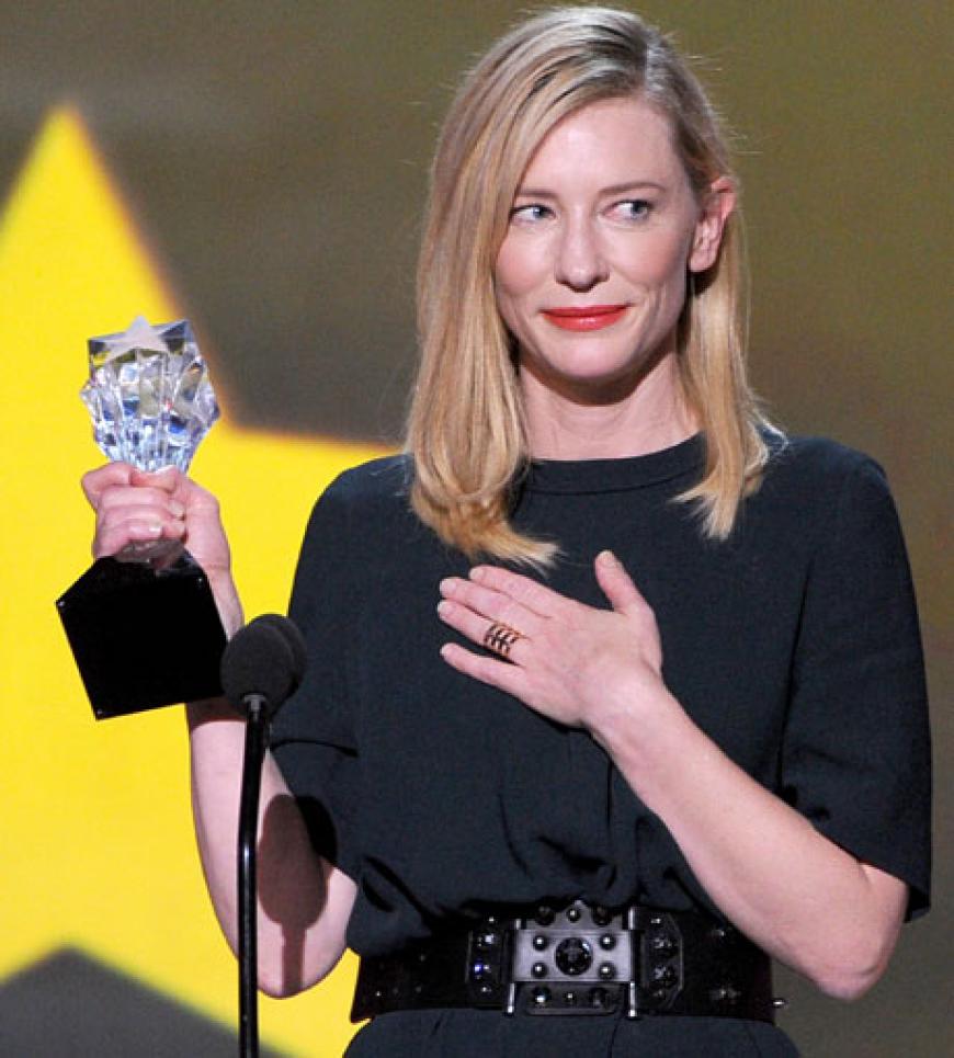 Cate Blanchett konnte ihr Glück kaum fassen. Für