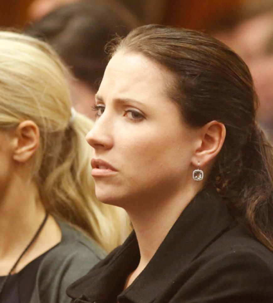 Auch für Aimee Pistorius ist der Prozess eine schwere Zeit
