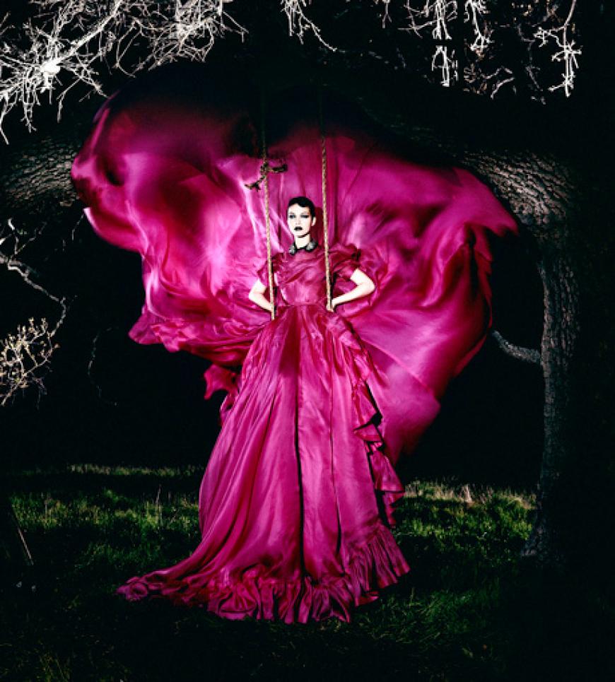 Wow! Marie als düstere pinke Fee