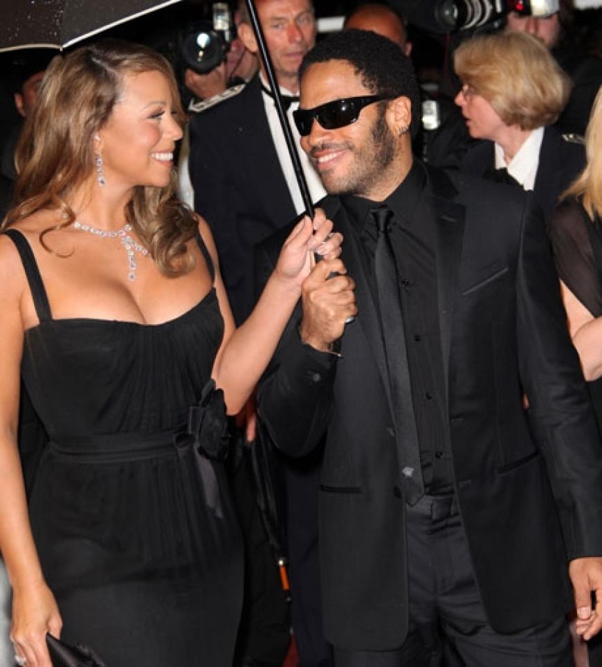 Mariah Carey und Lenny Kravitz