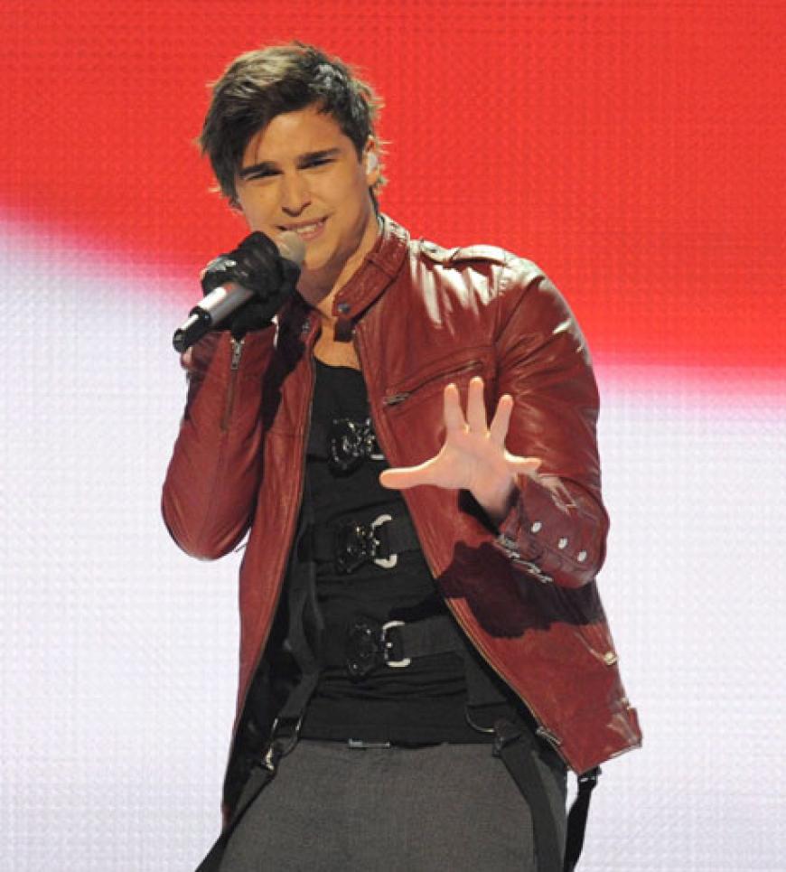 Er ließ mit seiner Show die Frauenherzen höher schlagen: Der Schwede Eric Saade holte den dritten Platz für die Nordlichter