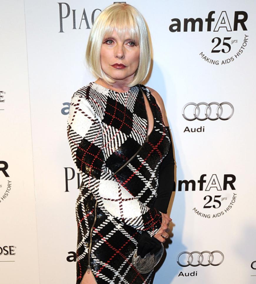 Böse Miene? Von wegen! Eigentlich war Deborah Harry richtig gut drauf