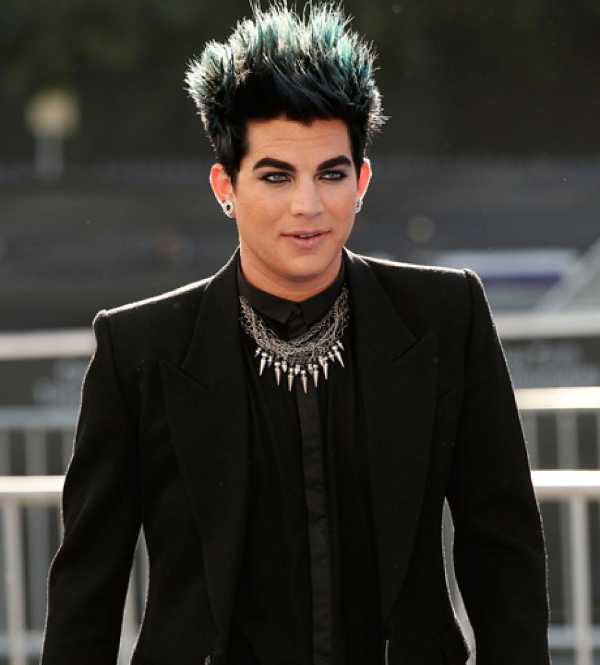 Der singende Paradiesvogel Adam Lambert kommt zur Show