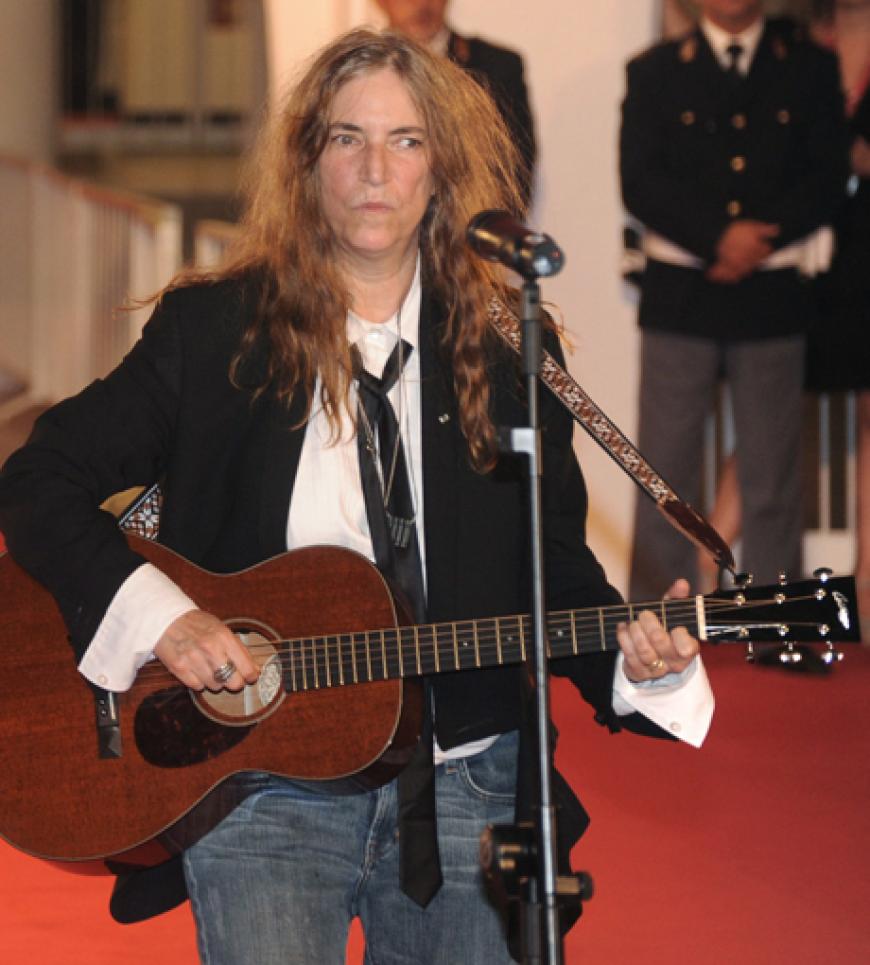 Die Musiklegende Patti Smith performte in Venedig