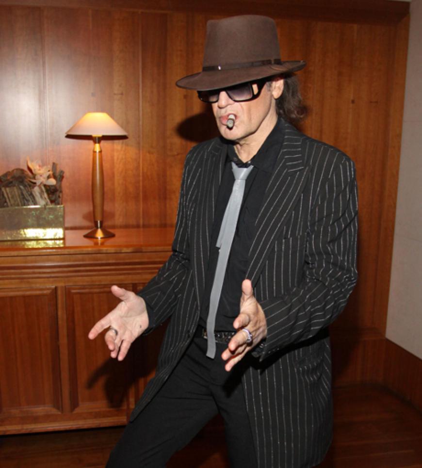 Keine Panik! Udo Lindenberg zeigte auch seine bekannten Moves