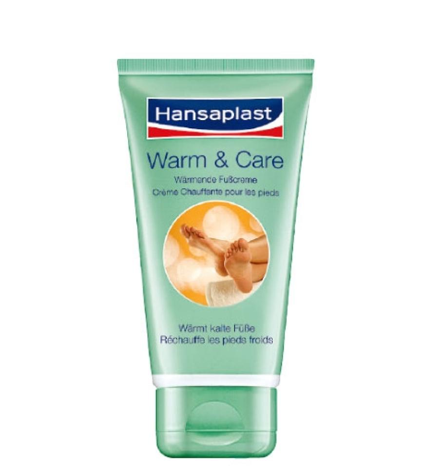 Warm & Care Wärmende Fußcreme von Hansaplast, 75 ml ca. 6 Euro