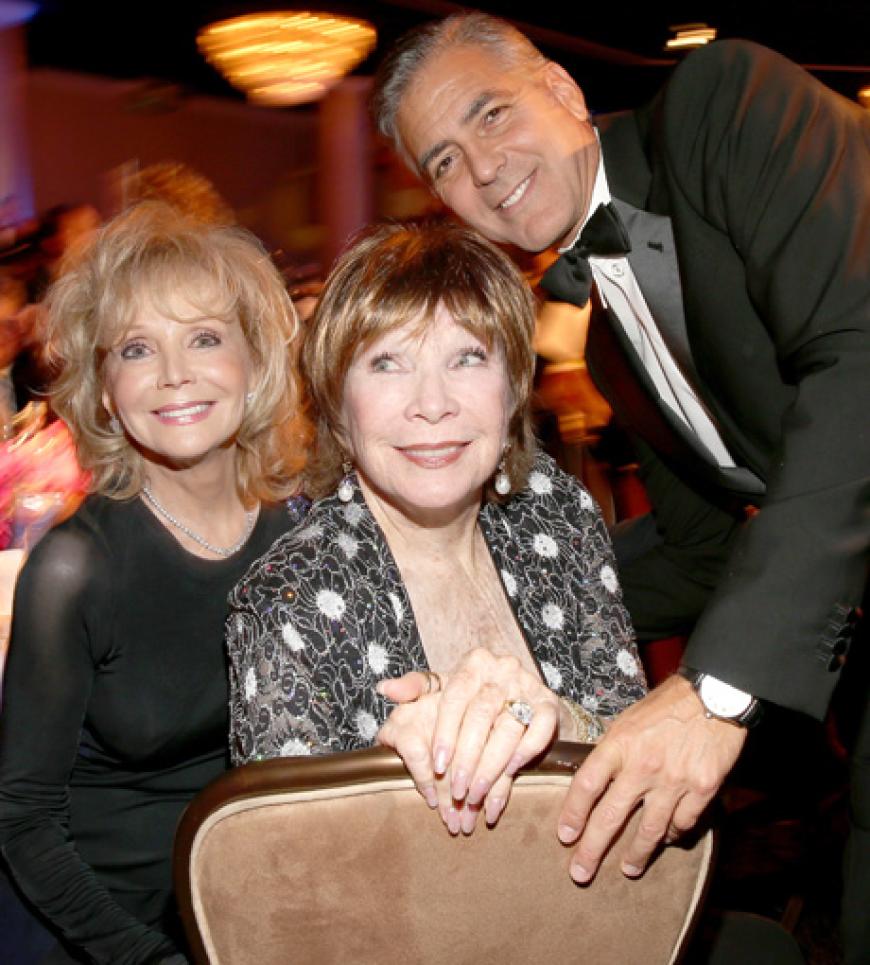 Shirley MacLaine, George Clooney