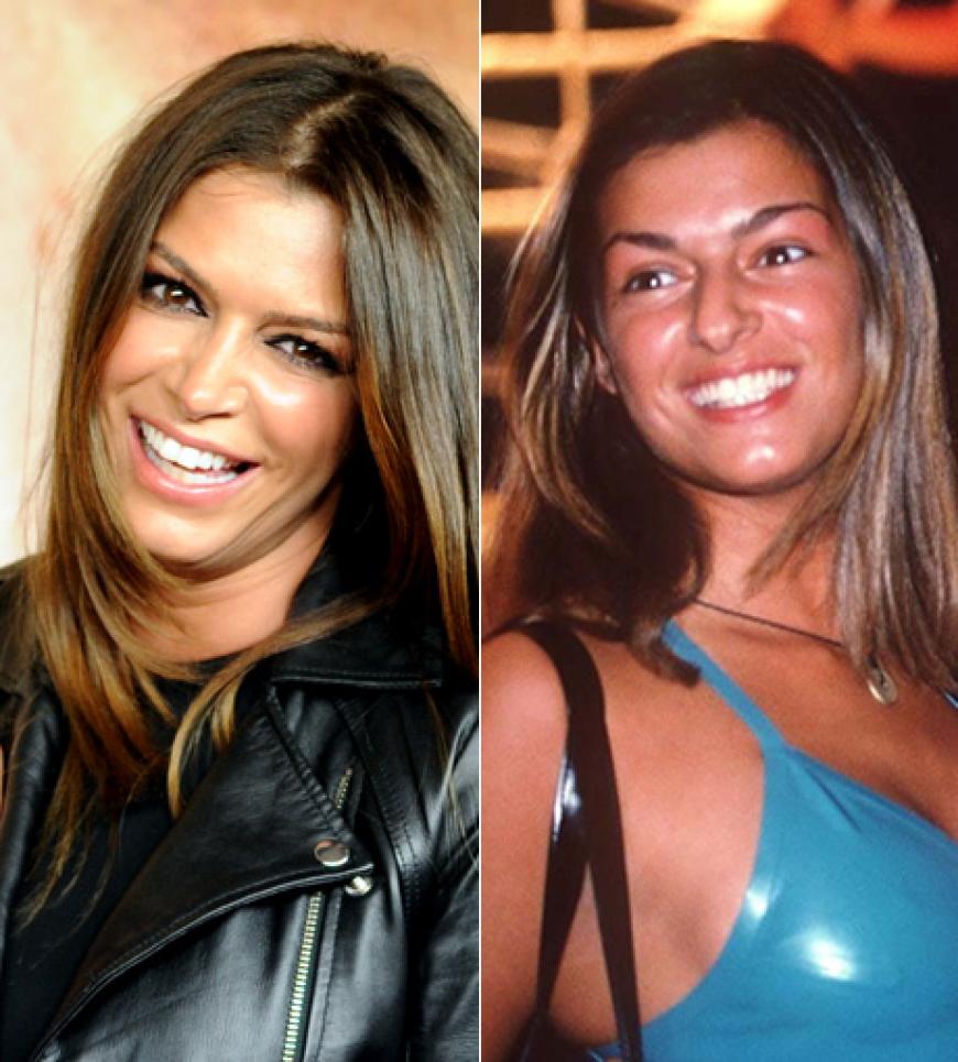 Dieselbe Frau? Ja: Links Sabia Boulahrouz wie wir sie heute kennen, rechts Sabia vor 16 Jahren