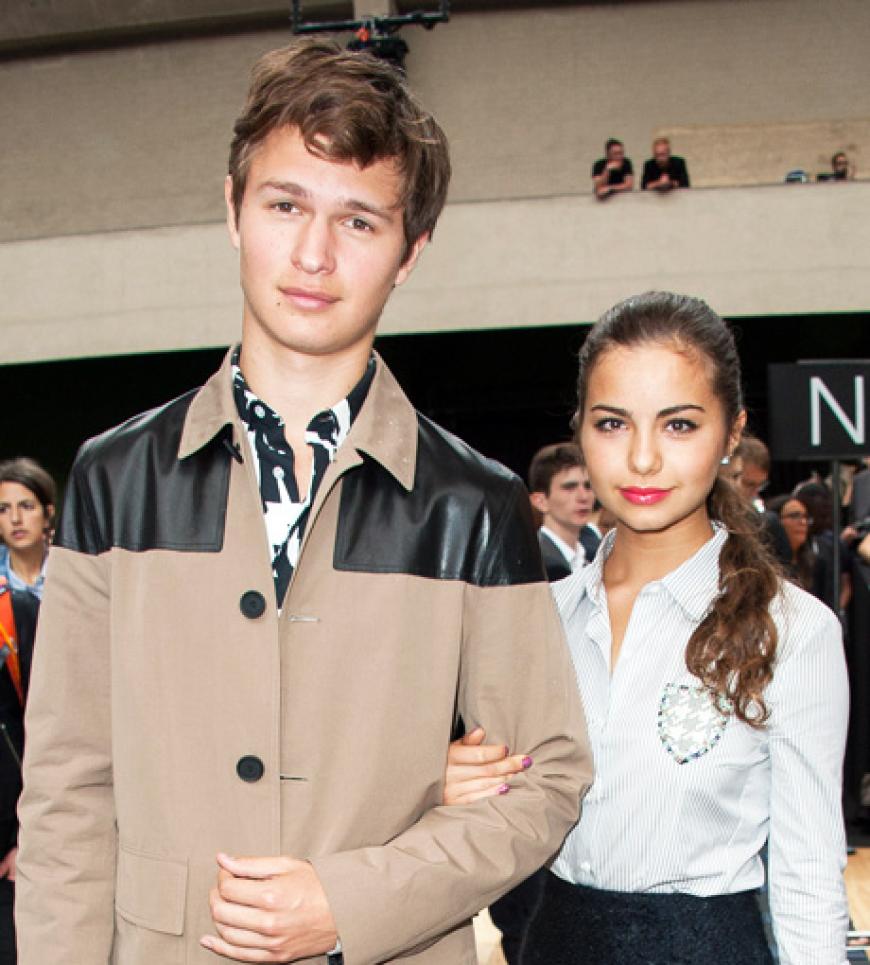 Ansel Elgort hat sich von seiner Freundin Violetta Komyshan getrennt