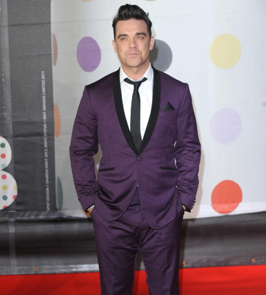 Bei diesem Event durfte natürlich Robbie Williams nicht fehelen, der auch auf der Bühne performte