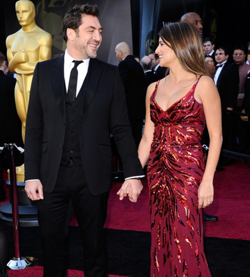 Javier Bardem mit seiner Ehefrau Penelope Cruz