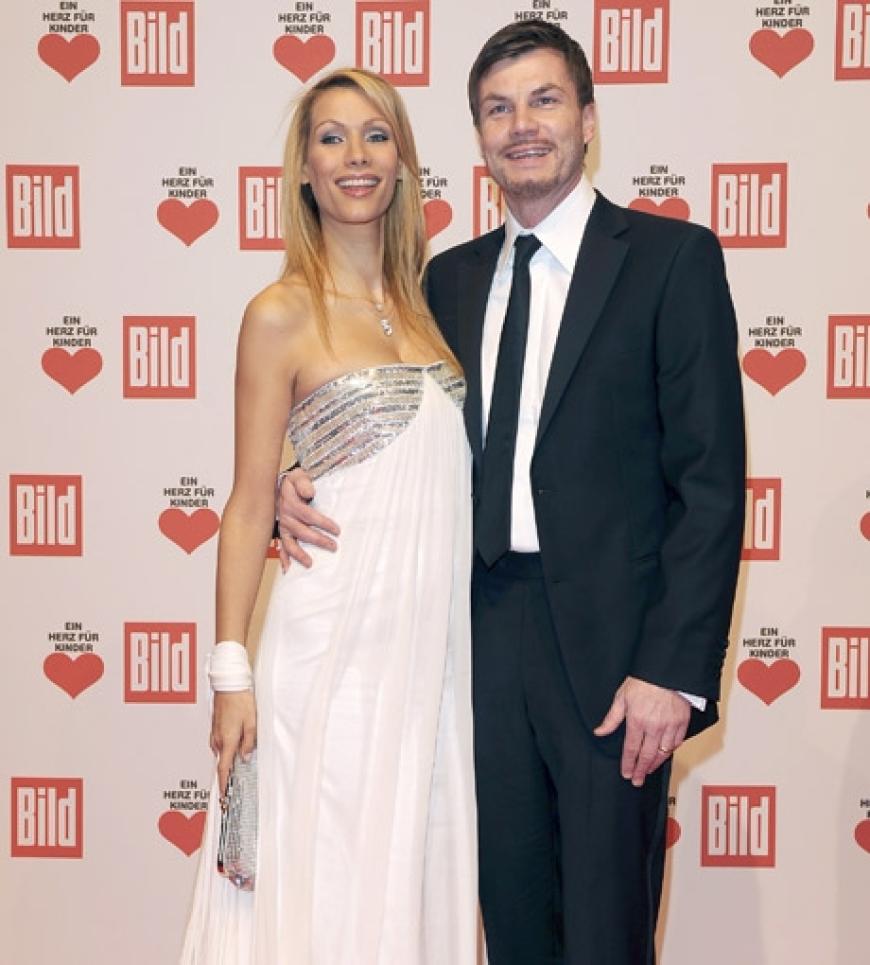 Schauspielerin Yasmina Filali und ihr Ehemann, der Ex-Fußballprofi Thomas Helmer