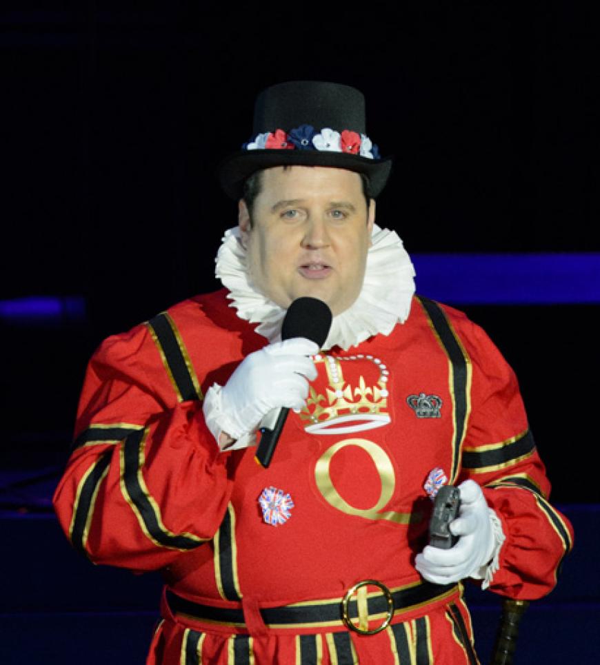 Sorgte für viele Lacher: Der britische Comedian Peter Kay