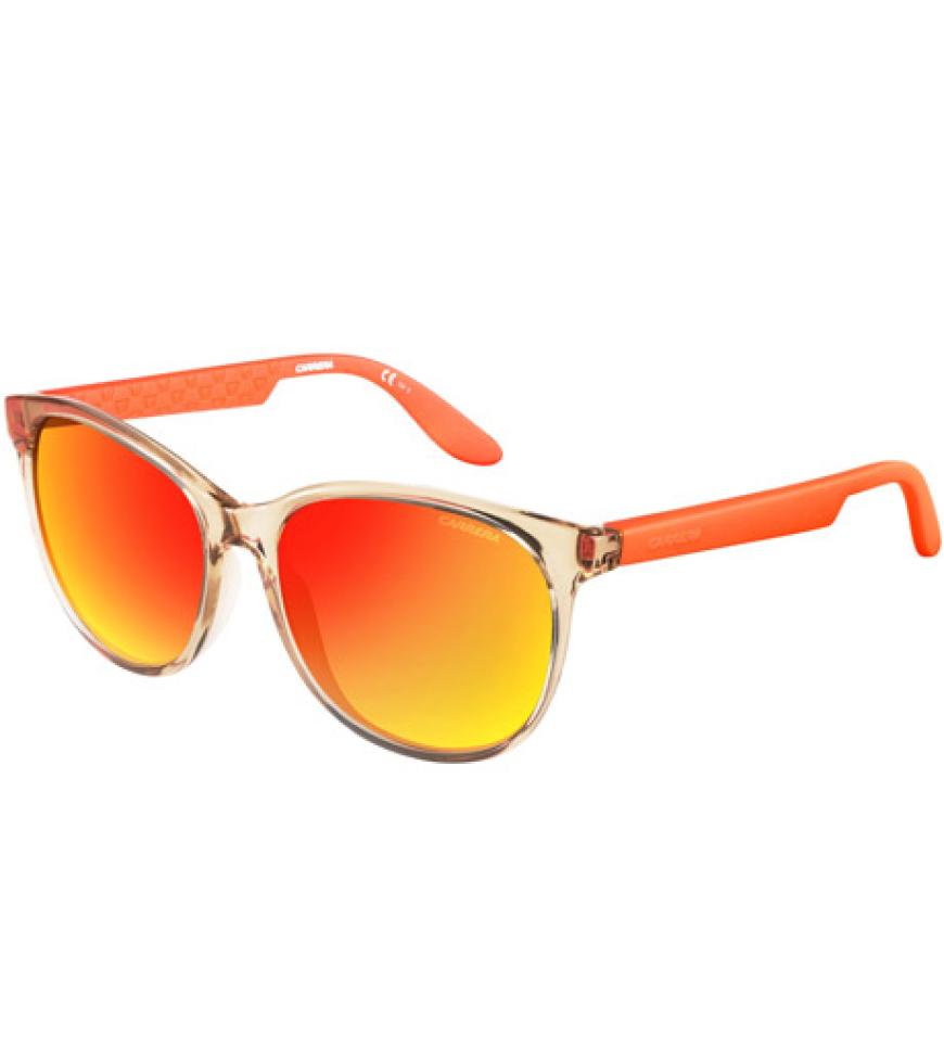 Superfarbe, super Design, supergeil! Spätestens wenn wir diese Brille tragen, geht die Sonne auf! Von Carrera, ab 109 Euro
