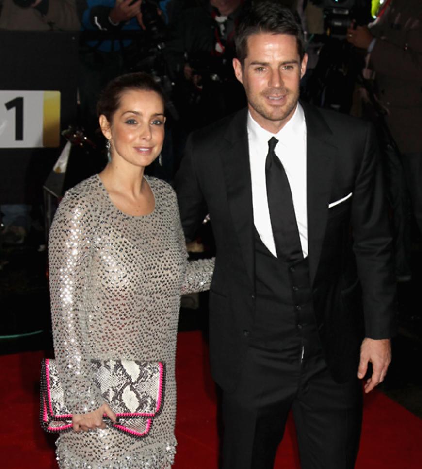 Der Fußballer Jamie Redknapp und seine Ehefrau Louise waren ebenfalls geladen