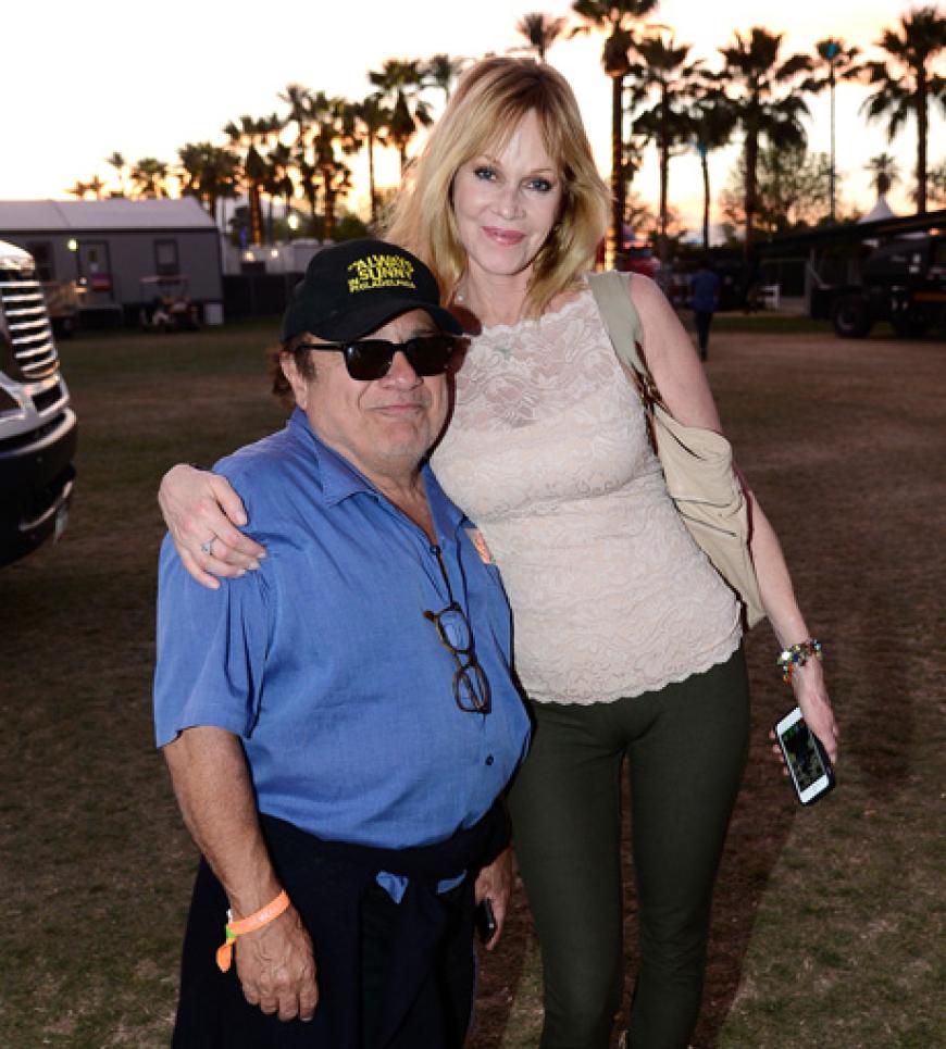 Klein aber oho! Hollwood-Liebling Danny Devito traf auf Schauspielkollegin Melanie Griffith