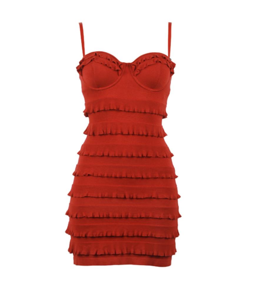 Rotes Minikleid von Guess