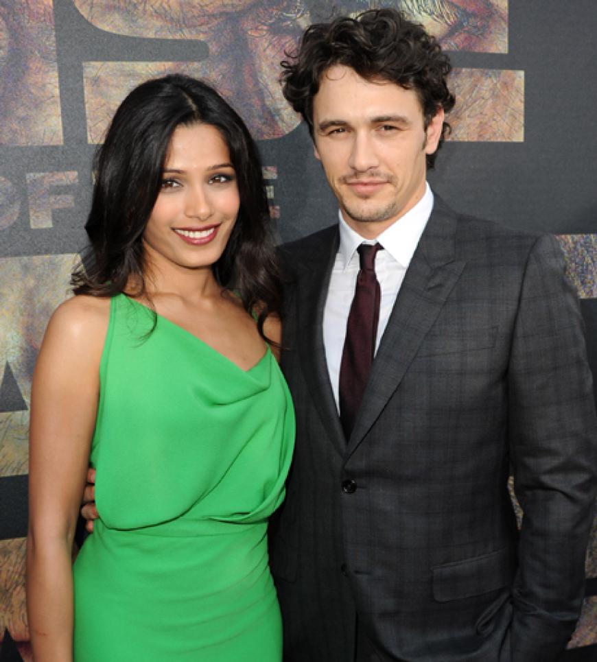 Schönes Paar: Freida Pinto und ihr Filmkollege James Franco