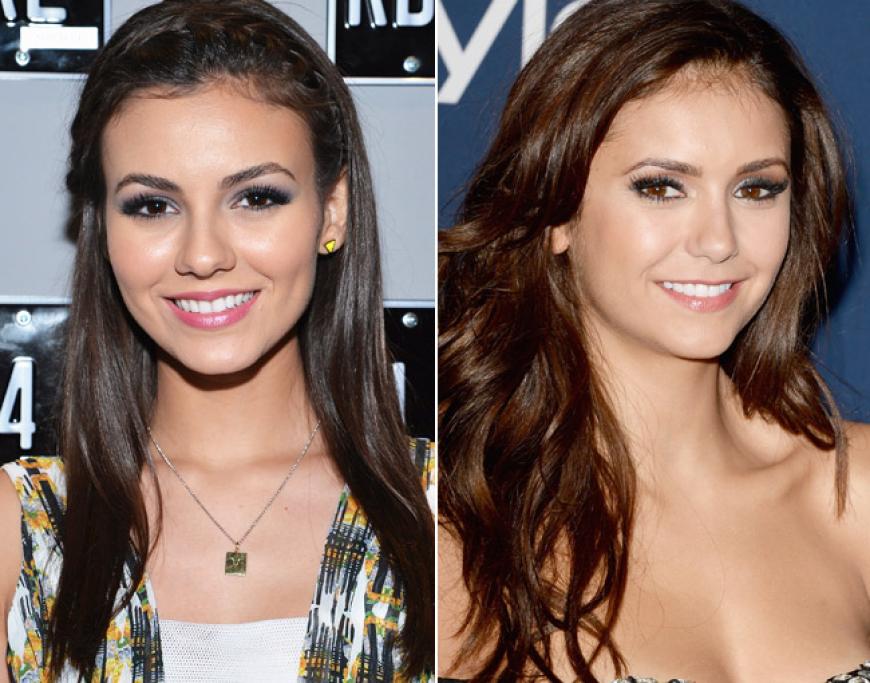 Nina Dobrev And Victoria Justice Look Alike Victoria Justice und Nina Dobrev | Star-Doppelgänger - Heimliche Promi