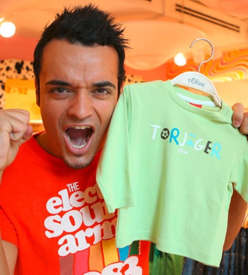 Das tolle Ende der Show: Baby Gabriel Bruno wurde am 23. September 2008 geboren