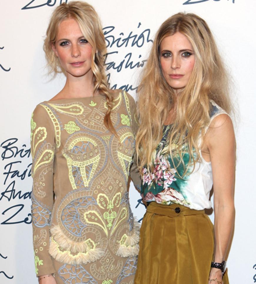 Eine hübscher als die andere: Poppy Delivigne mit Laura Bailey