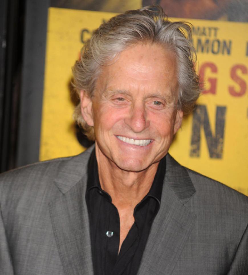 Kann wieder lachen: Der zuletzt schwer erkrankte Michael Douglas