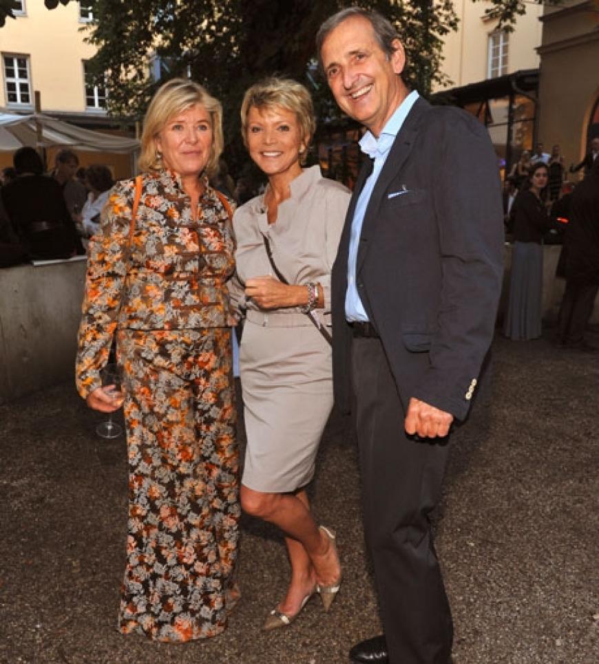 Jutta Speidel, Uschi Glas und ihr Ehemann Dieter Hermann