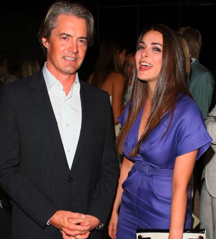 Schauspieler Kyle MacLachlan und Bee Shaffer (die Tochter von Anna Wintour)