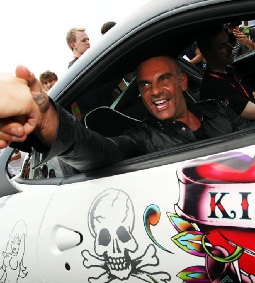 Christian Audigier bei der Bread & Butter