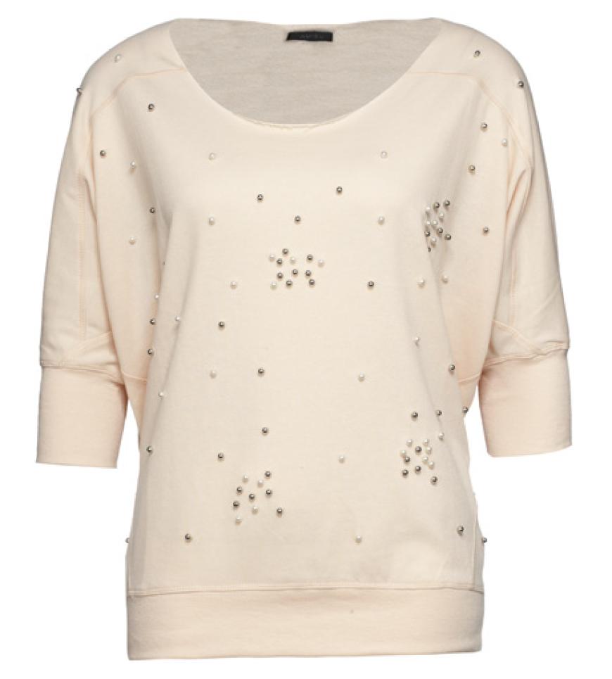 Easy to wear: Besticktes Oberteil von New Yorker, ca. 20 Euro
