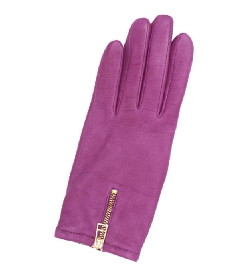 Farbenfroh: Handschuhe aus Leder von Filippa K., ca. 70 Euro