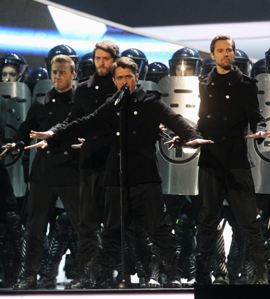Take That sind erst seit wenigen Monaten wieder vereint - und sind jetzt schon wieder erfolgreicher denn je. Die Band präsentierte live ihren neuen Song