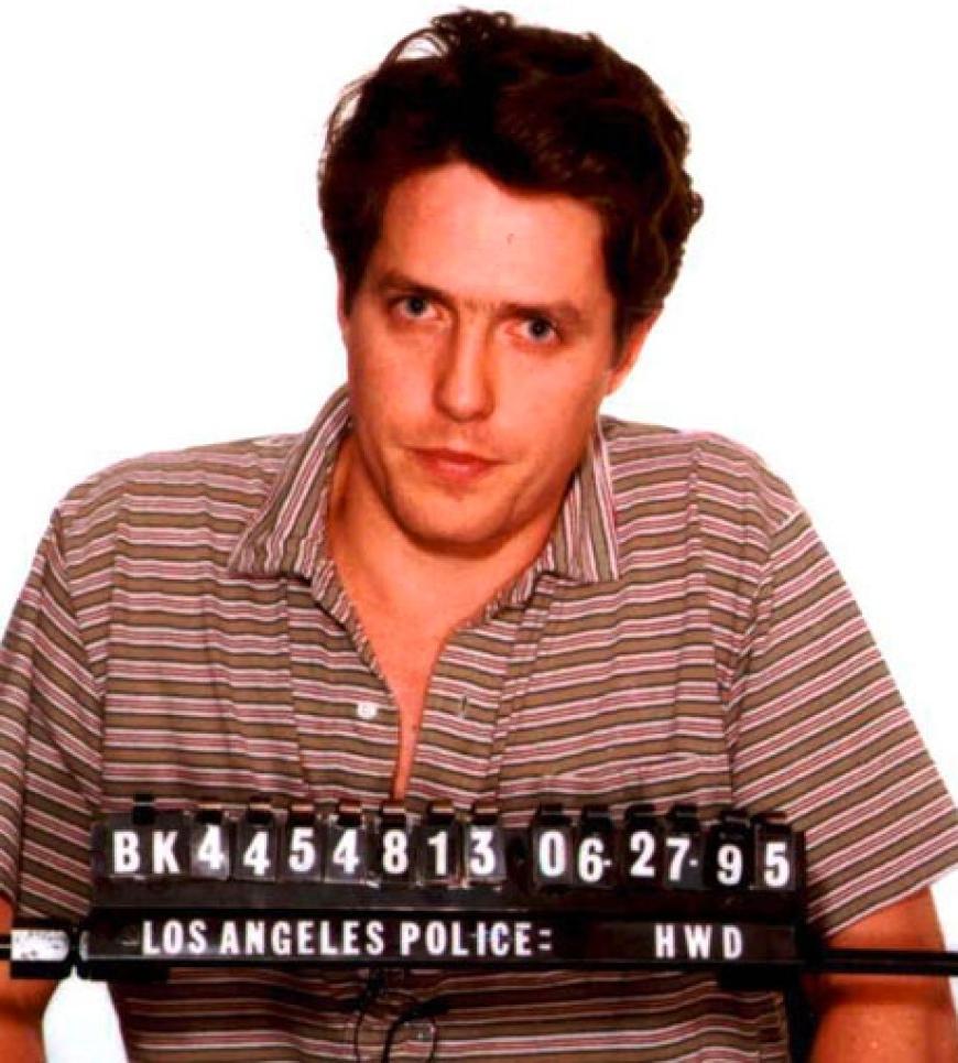 Hugh Grant wurde 1995 mit der Prostituierten Divine Brown am Sunset Boulevard in seinem Auto beim Oralsex erwischt